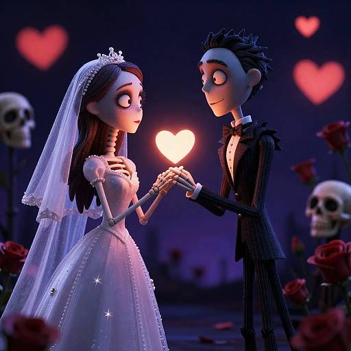 Nightmare Before Valentine's Day: Skeletal Bride