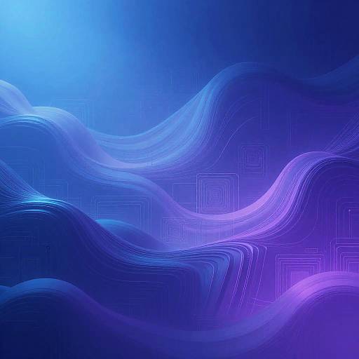 Futuristic Seamless AI Digital Landscapes