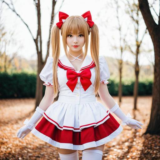 Lifestyle costume photo of Aisaki emiru. Cosplay clothes