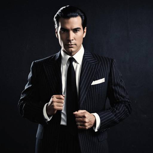 Elegant Capelli Gangster Cosplay Portrait
