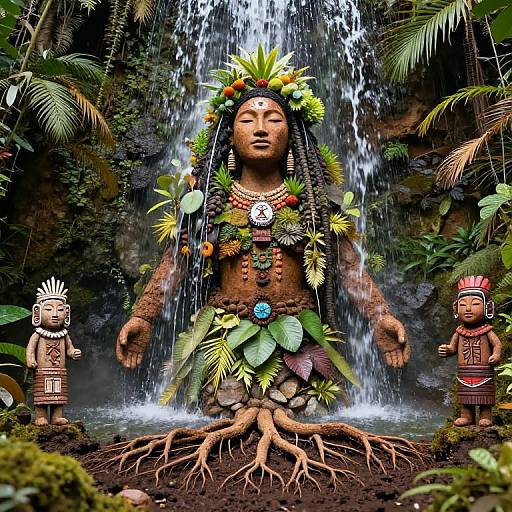 Ethereal Pachamama Earth Goddess