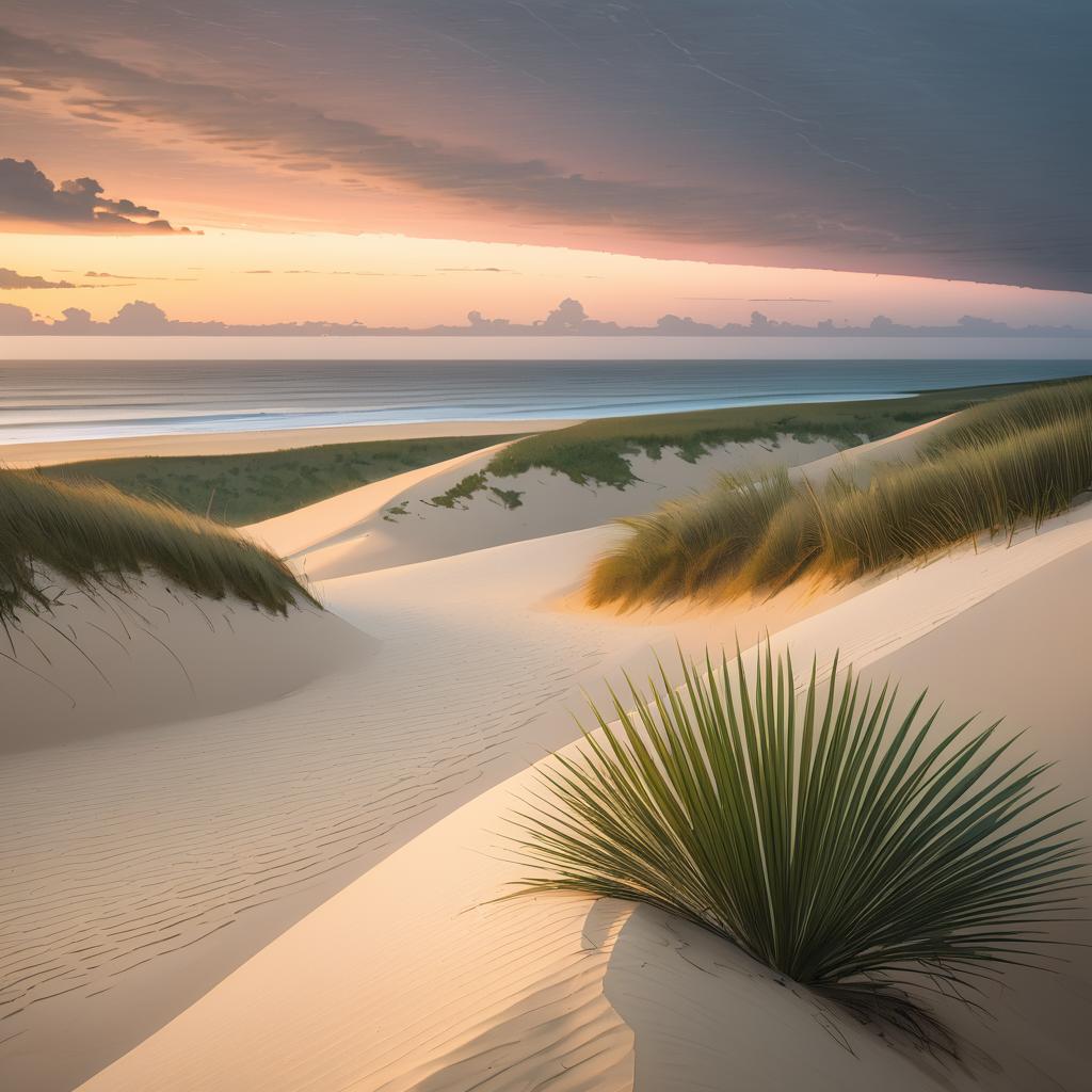 Tranquil Palm Coast at Twilight