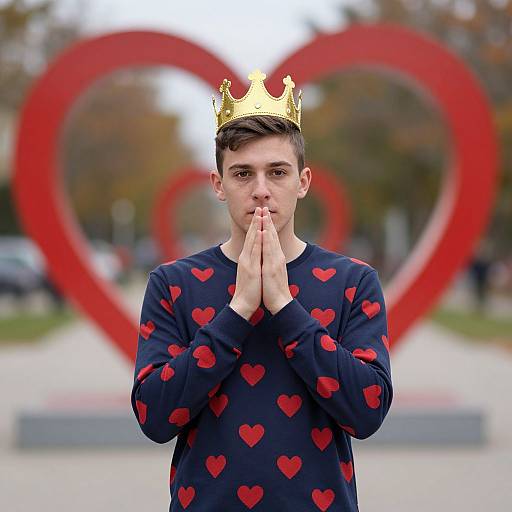 King Hearts Halloween Solo Portrait