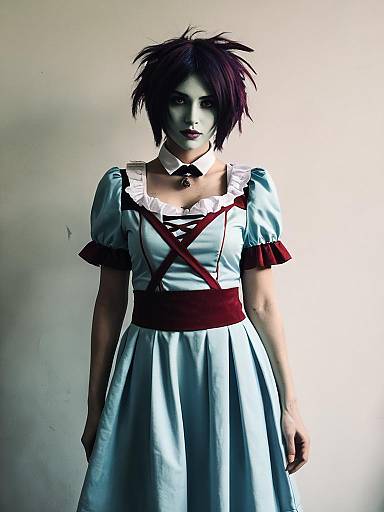 Woman in Zommari Rureaux Cosplay Costume
