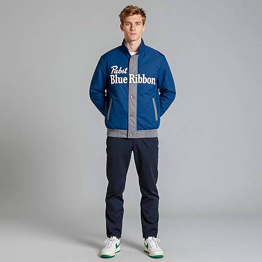 Pabst Blue Ribbon Themed Costume Shoot