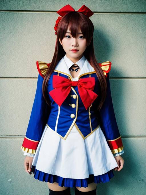Woman in La Brava Cosplay Costume