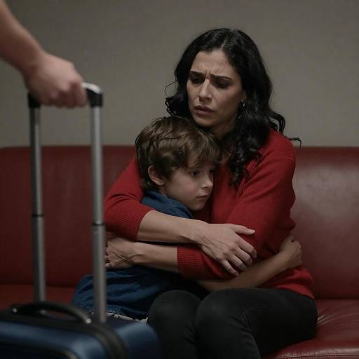 Emotional Capture of Mother and Son