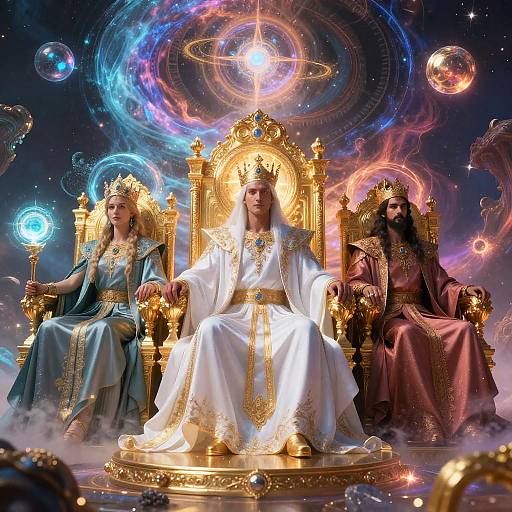 Mythical Regal Saga with Celestial Thrones