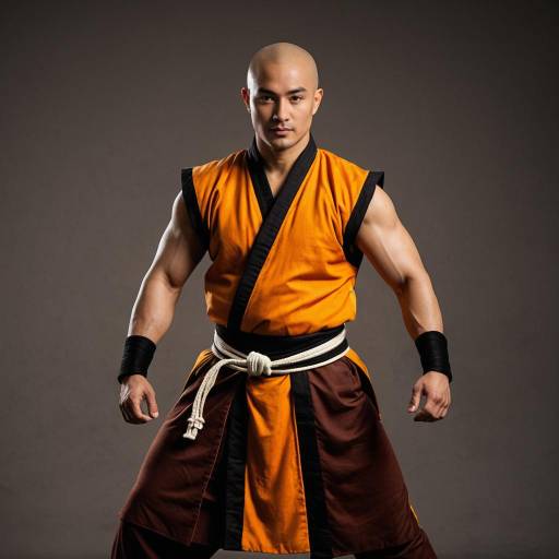Shaolin Master Cosplay in Action