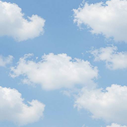 Seamless Soft Fluffy Cloud Texture