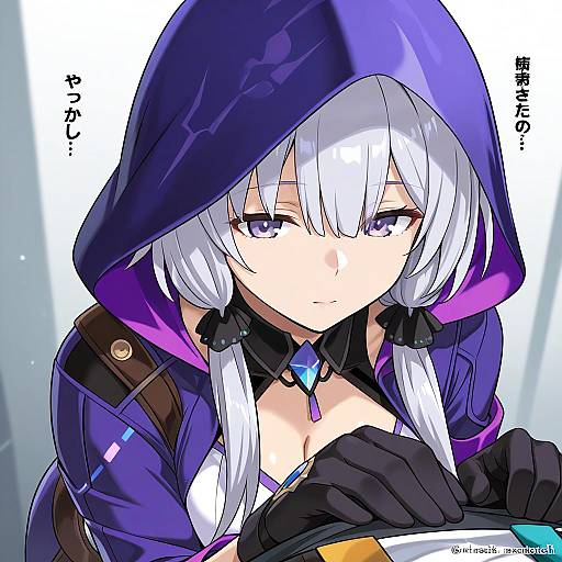 Illustration of Moze (honkai: star rail), honkai (series) in the style of Imaichi