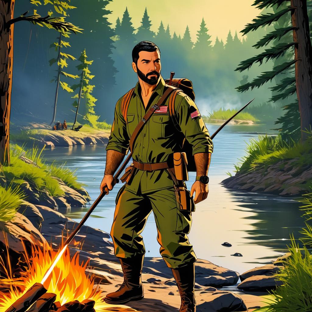 GI Joe Nomad: Wilderness Survival Action