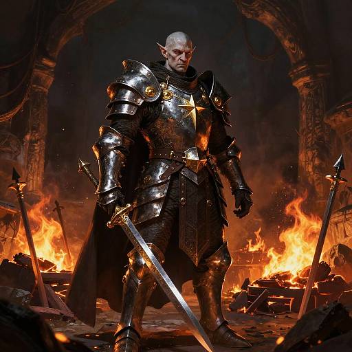 Duergar Paladin at Ancient Forge
