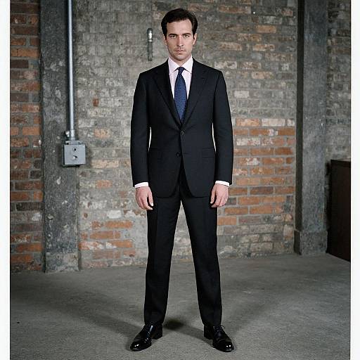 Confident Man in Classic Suit