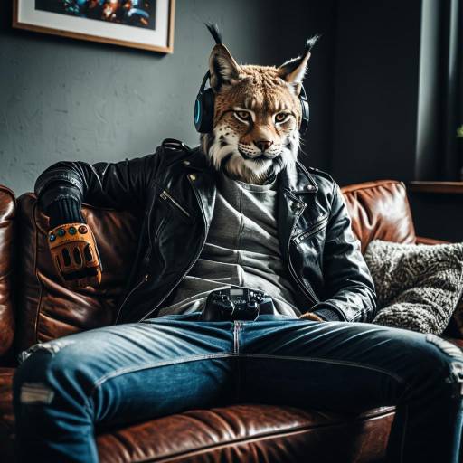 Chill Lynx in Virtual Reality Art