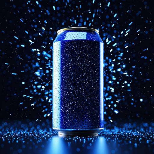 Quantum Physics Midnight Blue Poster Design