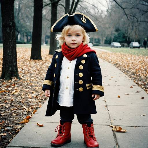 Toddler in Captain Hook Costume