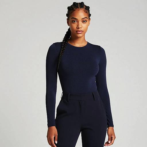 Elegant Stylish Woman in Modern Fashion