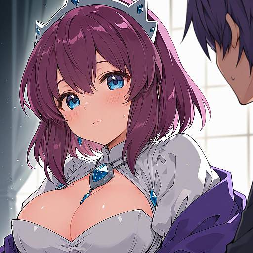 Illustration of Henrietta de tristain, zero no tsukaima in the style of Kamiyoshi rika