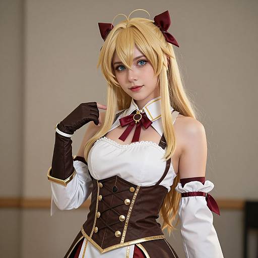 Realistic Sexy Mari Makinami Cosplay