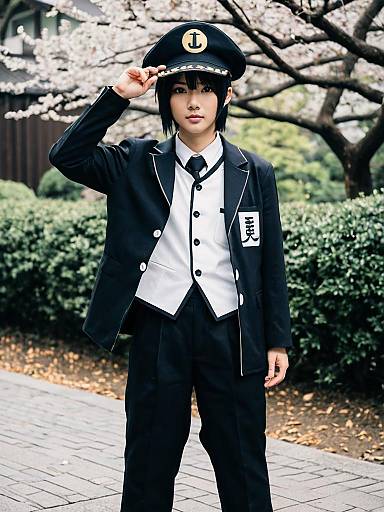 Cosplay photo of hanako (jibaku shounen hanako-kun). Costume clothes