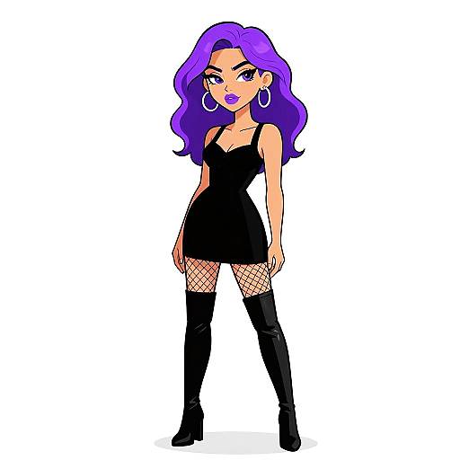 Modern Street Style Woman Portrait