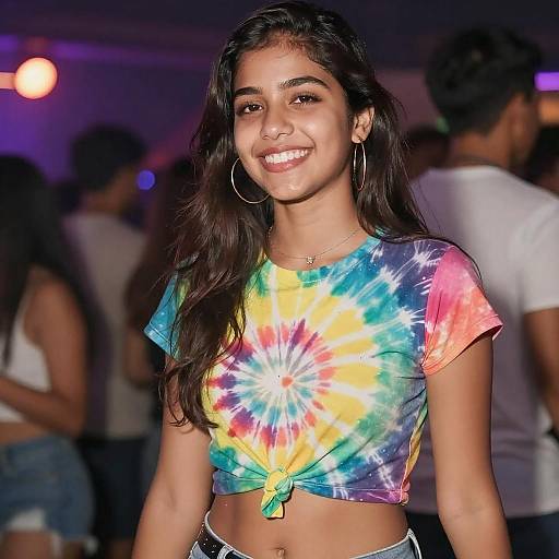 Youthful Celebration in Colorful Style