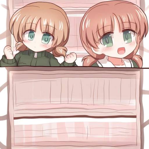 Illustration of Aki (girls und panzer), girls und panzer in the style of Ry (yagoyago)