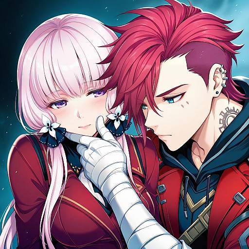 Illustration of Arcane vi, league of legends in the style of Takitarou