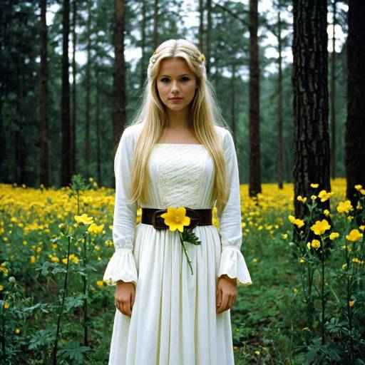 Realistic Princess Bride Buttercup in Nature