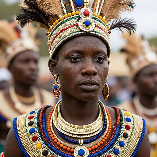Close-Up African Theatre Costume