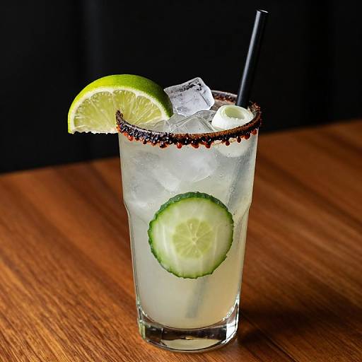 Fire and Ice Tequila Cocktail