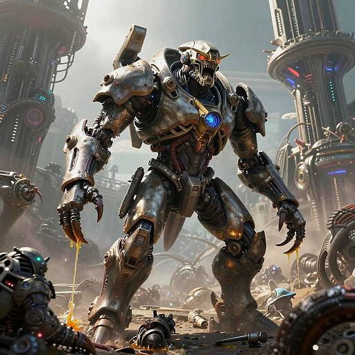 Helldivers 2 Hive Lord Roaring