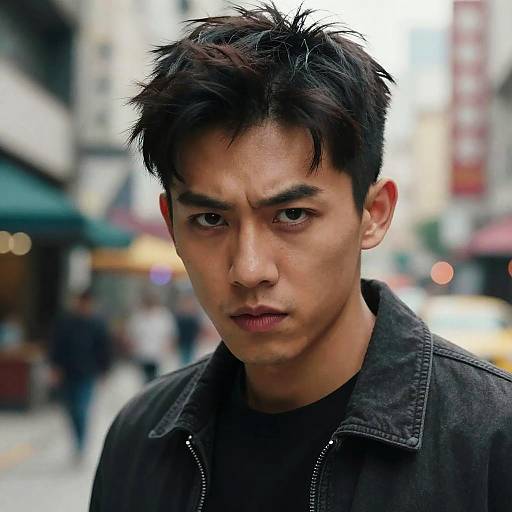 Intense 8w7 Urban Portrait