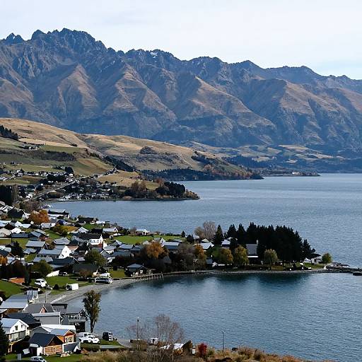 Serene Lake Wakatipu Mountain Escape