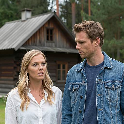 Surprised Encounter in the Forest