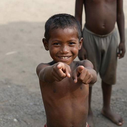 Joyful Kids Playing in Sunlight
