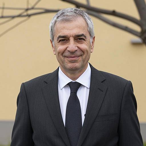 Confident Middle-Aged Man Outdoors