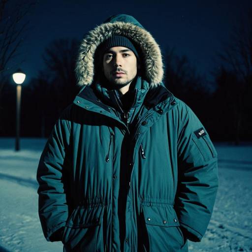 Worried Wojak in Moonlit Parka