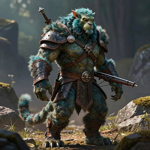 Cinematic Firbolg Ranger Eryndor Photo