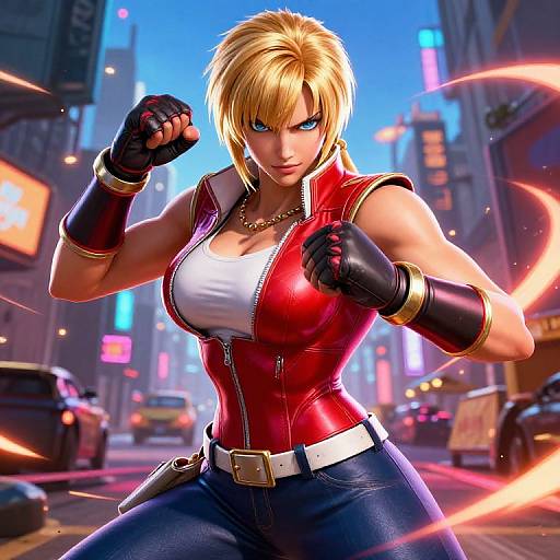 Street Fighter 6 Manon Combat Close-Up