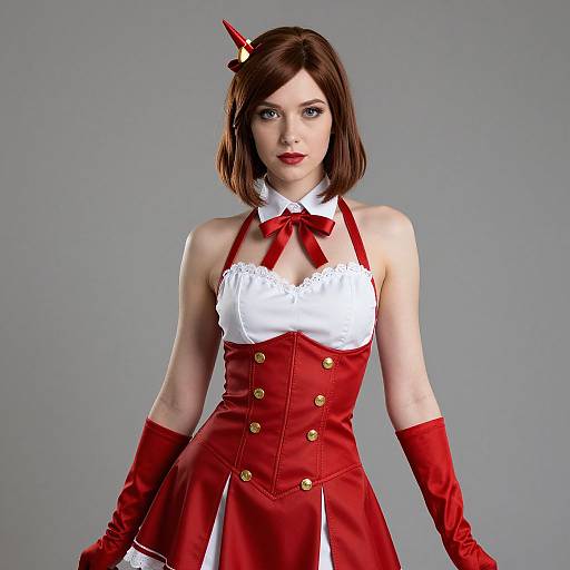 Realistic Sexy March Cosplay Woman