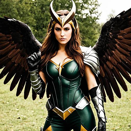 Epic Adult Hawkgirl Costume Adventure