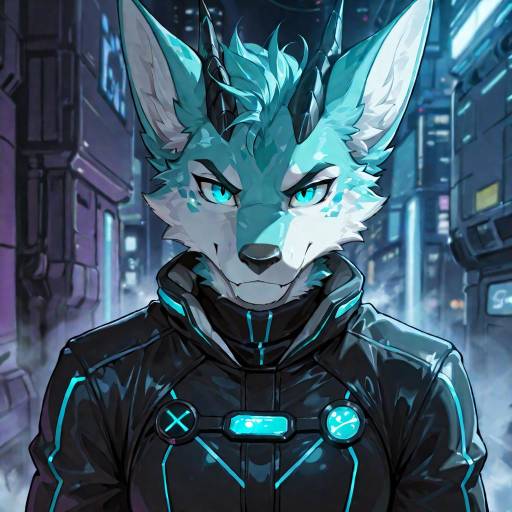 Futuristic Dragon in Vibrant Sci-Fi Art