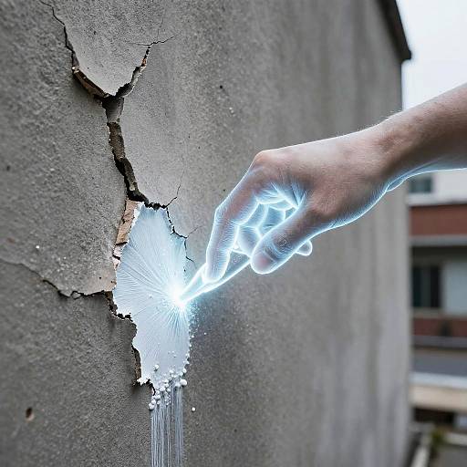 AI Inpainting: Digital Restoration Metaphor