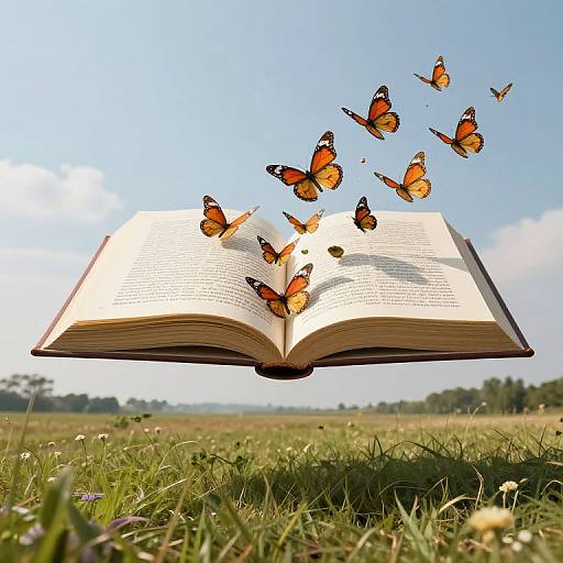 Colossal Book and Butterfly Magic