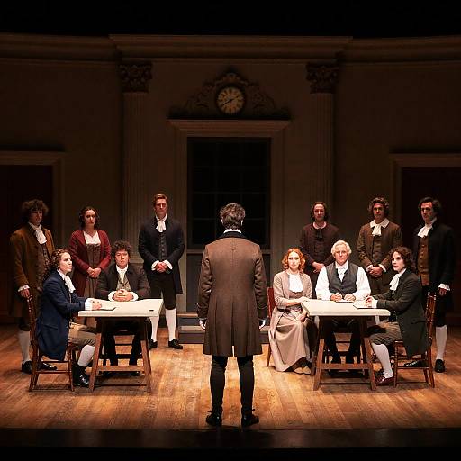 18th Century Theater Stage Scene