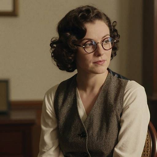 1920s Poet Vintage Glamour Portrait