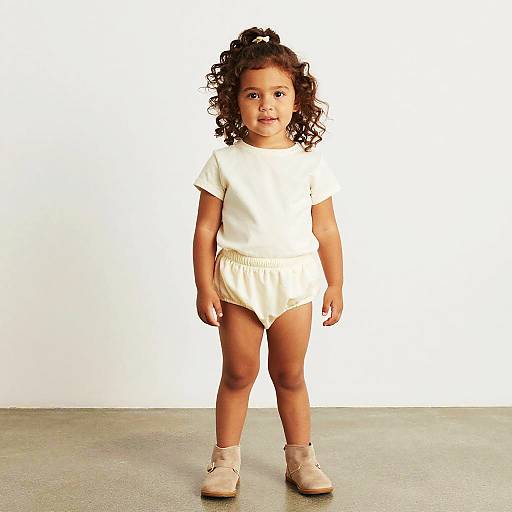 Adorable Playful Toddler Girl Outfit