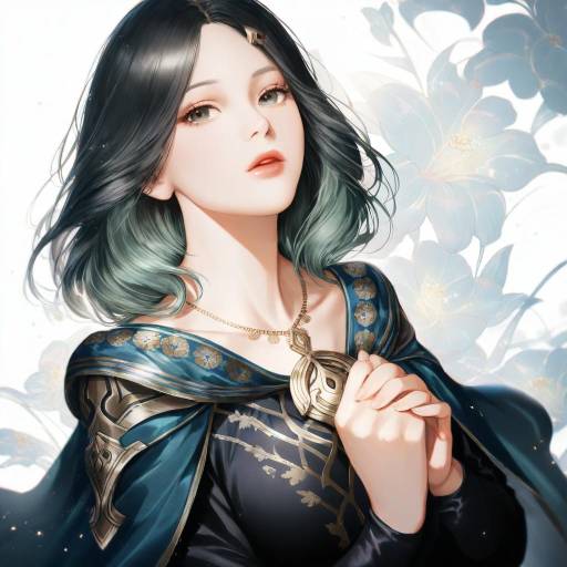 Realistic Portrait of Rhea from Fire Emblem
